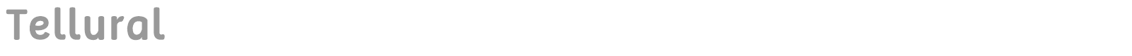 Tellural font preview